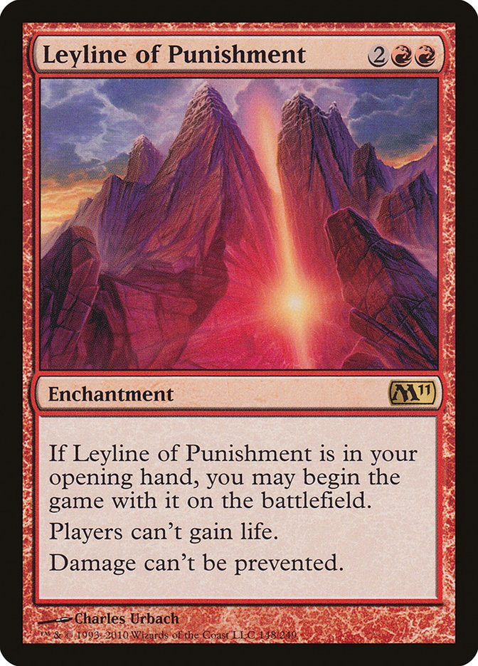 Leyline of Punishment [Magic 2011] | L.A. Mood Comics and Games