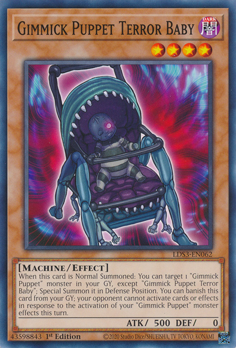 Gimmick Puppet Terror Baby [LDS3-EN062] Common | L.A. Mood Comics and Games