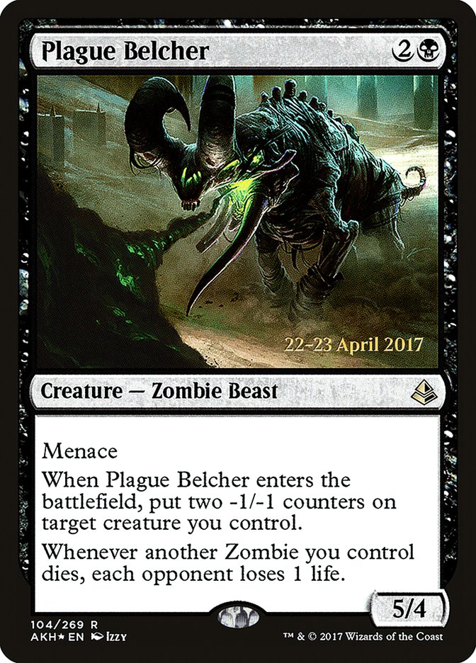 Plague Belcher [Amonkhet Prerelease Promos] | L.A. Mood Comics and Games