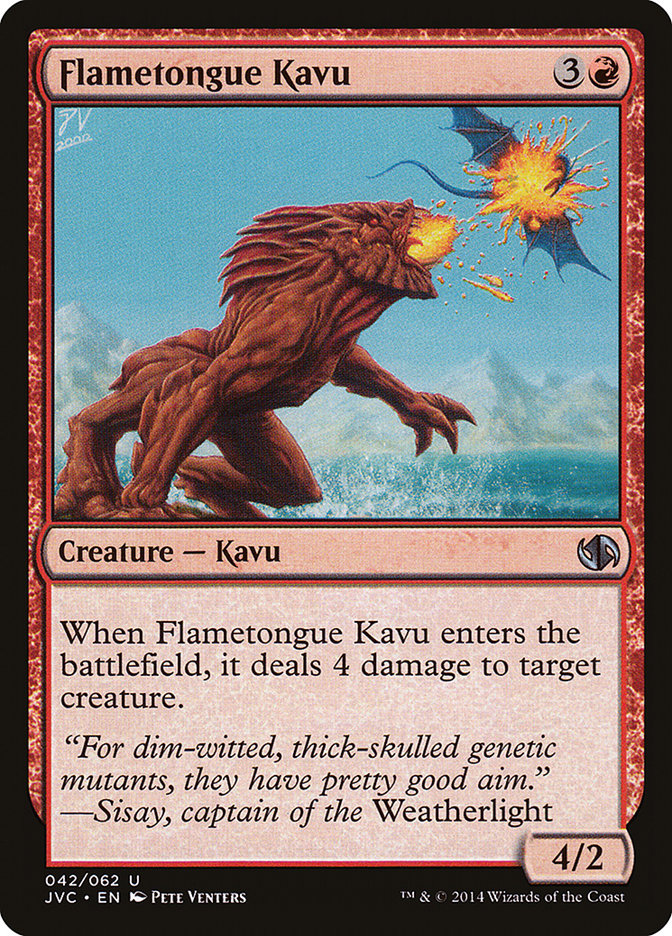 Flametongue Kavu [Duel Decks Anthology] | L.A. Mood Comics and Games