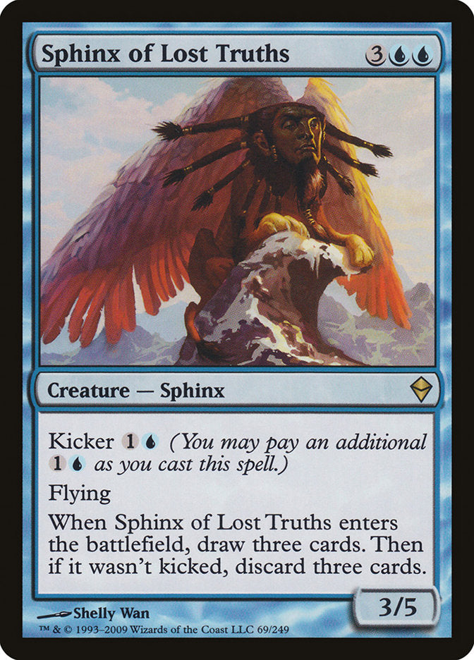 Sphinx of Lost Truths [Zendikar] | L.A. Mood Comics and Games
