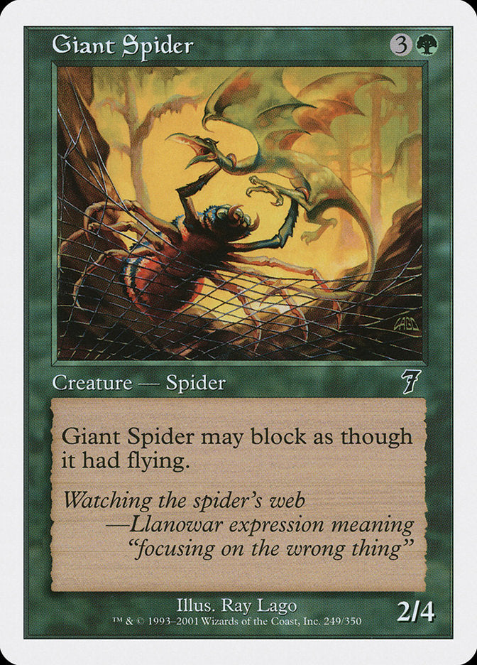 Giant Spider [Seventh Edition] | L.A. Mood Comics and Games