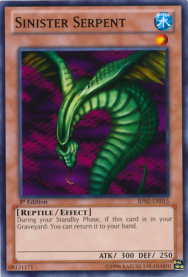 Sinister Serpent [BP02-EN015] Common | L.A. Mood Comics and Games