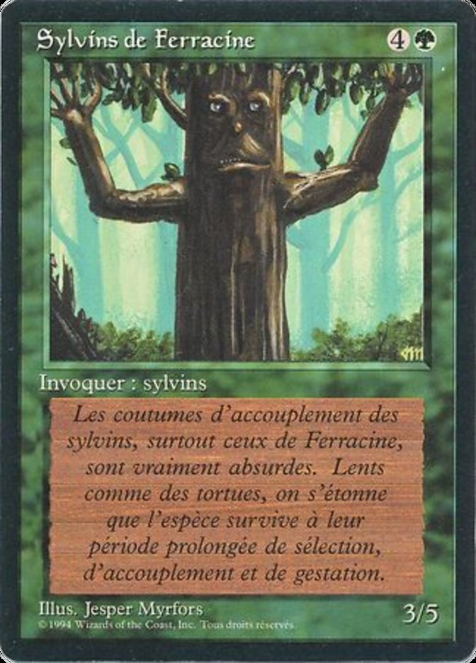 Ironroot Treefolk [Foreign Black Border] | L.A. Mood Comics and Games