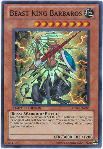 Beast King Barbaros [CT08-EN005] Super Rare | L.A. Mood Comics and Games