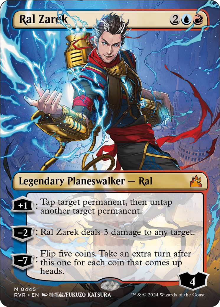 Ral Zarek (Anime Borderless) [Ravnica Remastered] | L.A. Mood Comics and Games