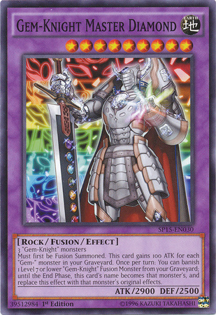 Gem-Knight Master Diamond [SP15-EN030] Common | L.A. Mood Comics and Games