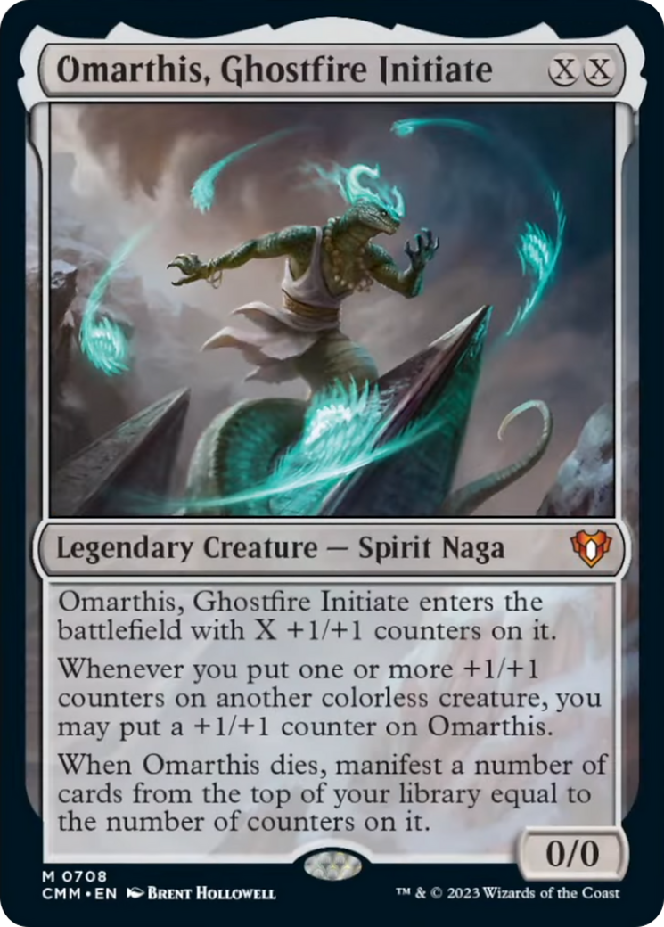 Omarthis, Ghostfire Initiate [Commander Masters] | L.A. Mood Comics and Games