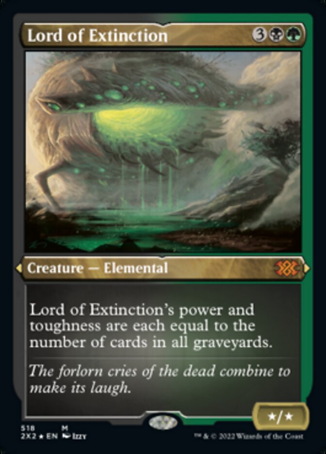 Lord of Extinction (Foil Etched) [Double Masters 2022] | L.A. Mood Comics and Games