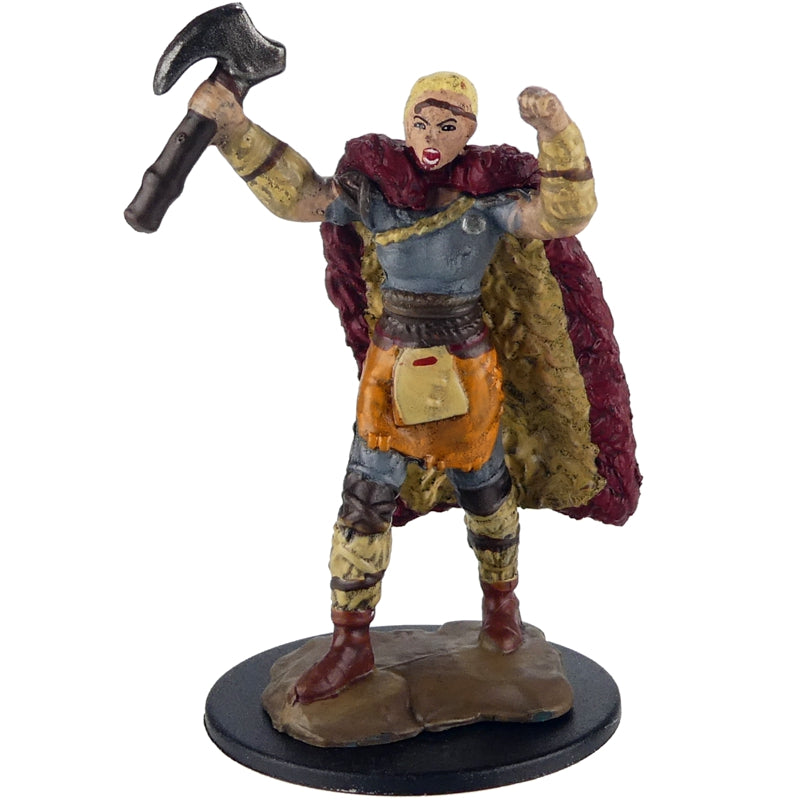 D&D ICONS PREMIUM FIG FEMALE HUMAN BARBARIAN | L.A. Mood Comics and Games