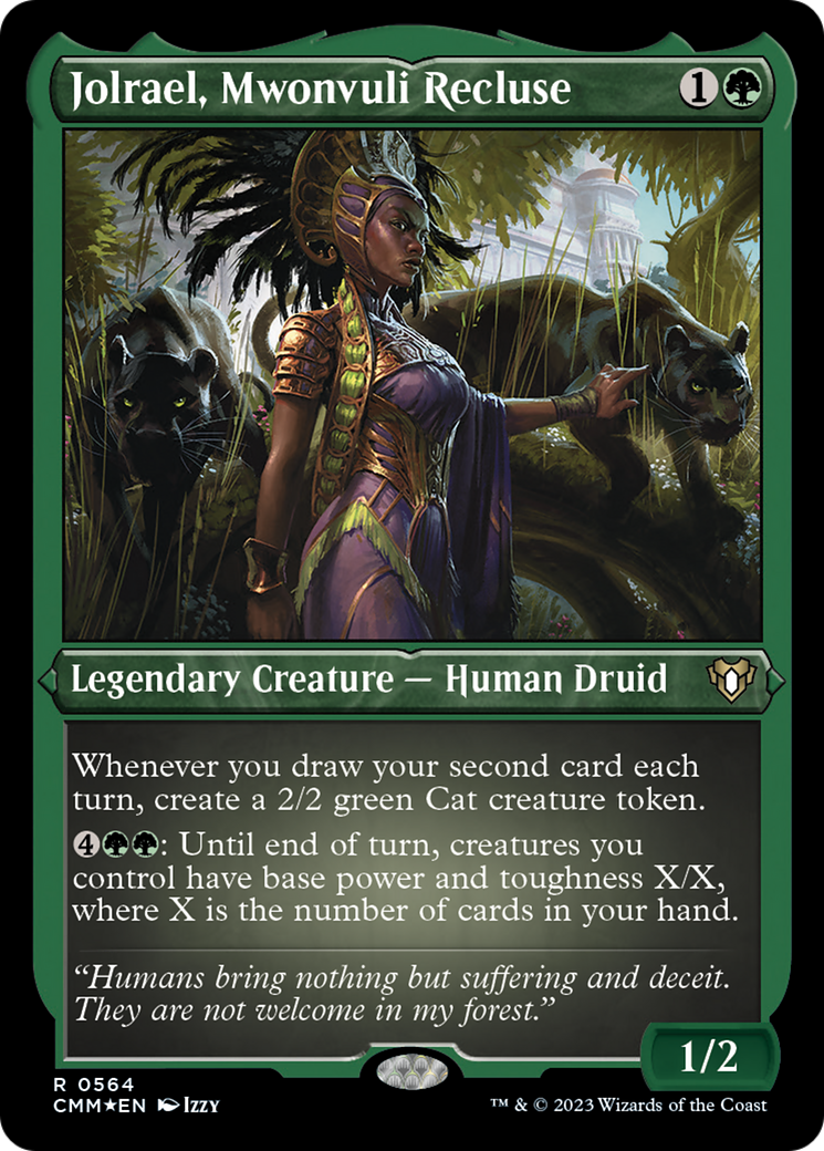 Jolrael, Mwonvuli Recluse (Foil Etched) [Commander Masters] | L.A. Mood Comics and Games