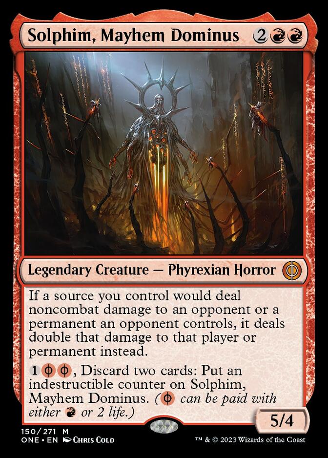 Solphim, Mayhem Dominus [Phyrexia: All Will Be One] | L.A. Mood Comics and Games