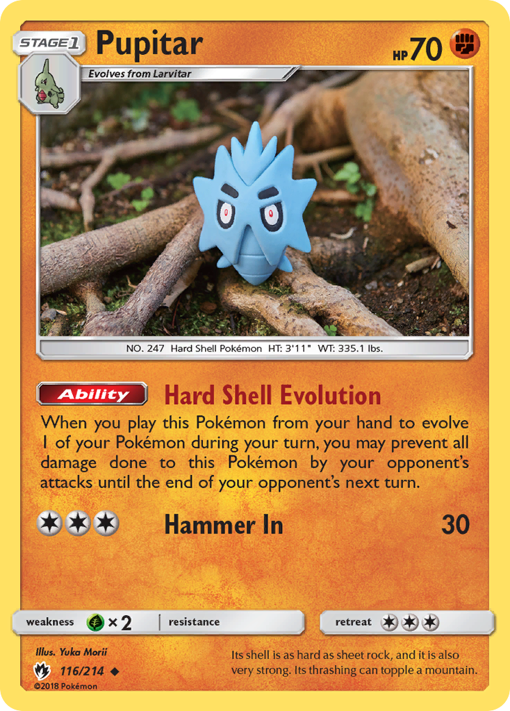 Pupitar (116/214) [Sun & Moon: Lost Thunder] | L.A. Mood Comics and Games