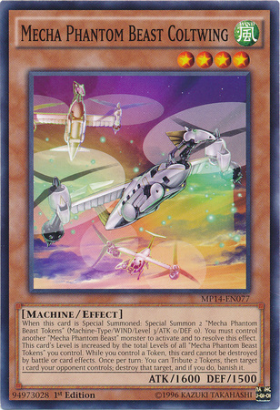 Mecha Phantom Beast Coltwing [MP14-EN077] Common | L.A. Mood Comics and Games
