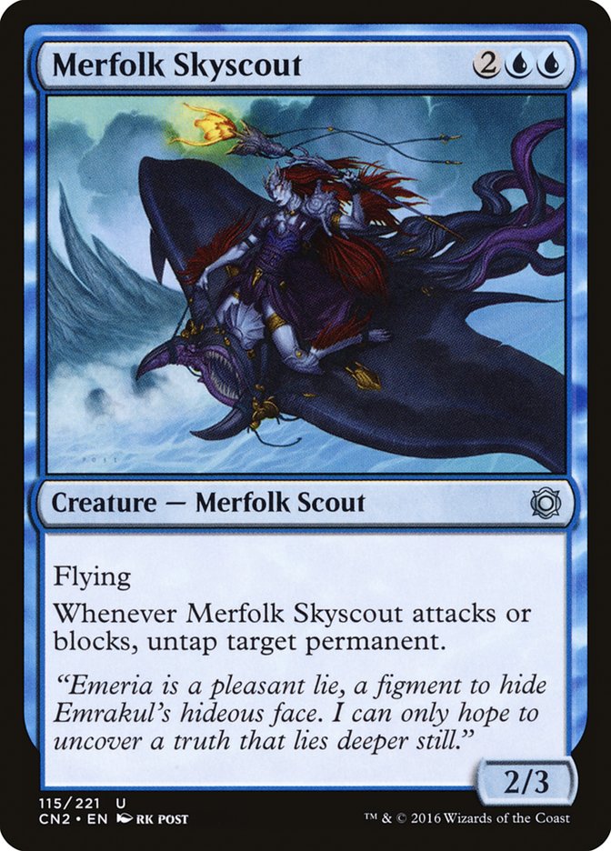 Merfolk Skyscout [Conspiracy: Take the Crown] | L.A. Mood Comics and Games
