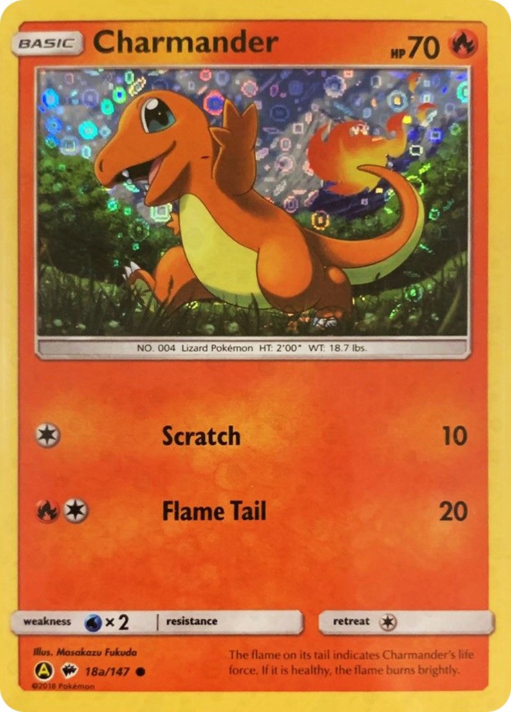 Charmander (18a/147) (General Mills Cereal Foil) [Alternate Art Promos] | L.A. Mood Comics and Games