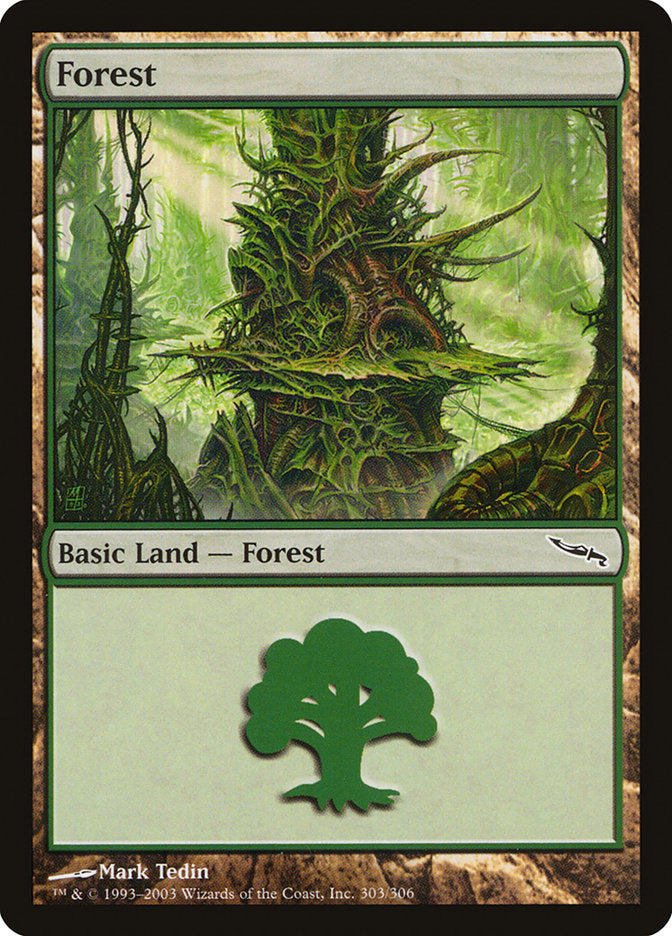 Forest (303) [Mirrodin] | L.A. Mood Comics and Games