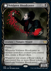 Voldaren Bloodcaster // Bloodbat Summoner (Showcase Fang Frame) [Innistrad: Crimson Vow] | L.A. Mood Comics and Games