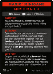 Mimic Match (Magic Minigame) [Dungeons & Dragons: Adventures in the Forgotten Realms Minigame] | L.A. Mood Comics and Games