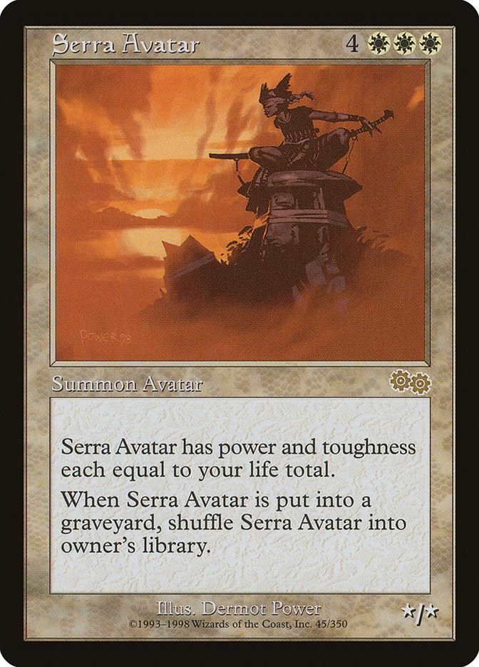 Serra Avatar [Urza's Saga] | L.A. Mood Comics and Games