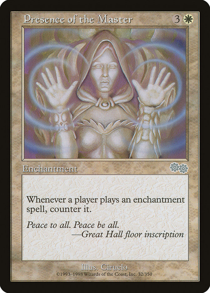 Presence of the Master [Urza's Saga] | L.A. Mood Comics and Games