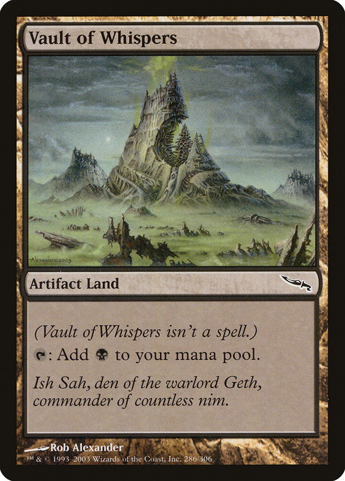 Vault of Whispers [Mirrodin] | L.A. Mood Comics and Games