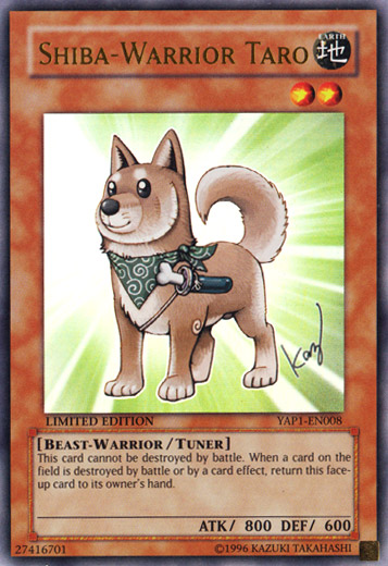 Shiba-Warrior Taro [YAP1-EN008] Ultra Rare | L.A. Mood Comics and Games
