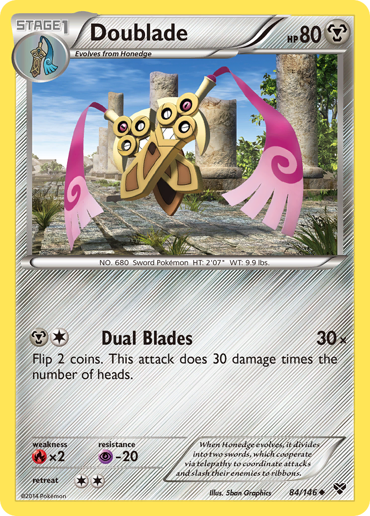 Doublade (84/146) [XY: Base Set] | L.A. Mood Comics and Games