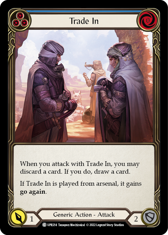 Trade In (Blue) [UPR214] (Uprising)  Rainbow Foil | L.A. Mood Comics and Games