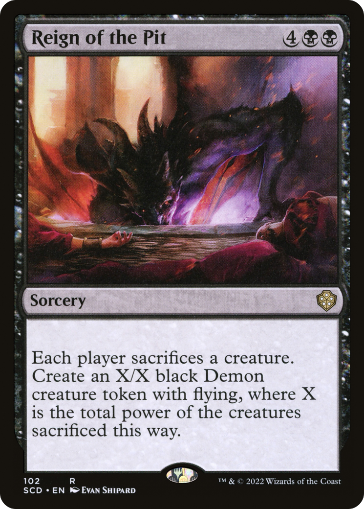 Reign of the Pit [Starter Commander Decks] | L.A. Mood Comics and Games