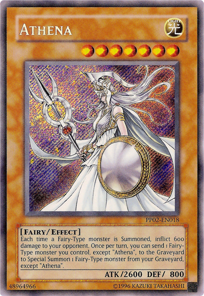 Athena [PP02-EN018] Secret Rare | L.A. Mood Comics and Games