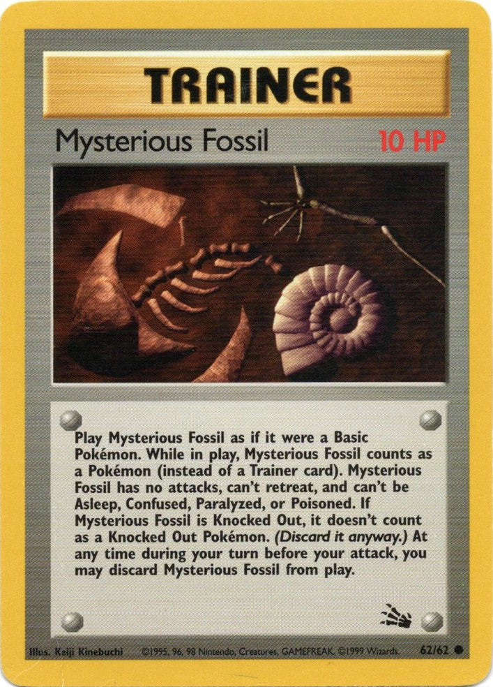 Mysterious Fossil (62/62) [Fossil Unlimited] | L.A. Mood Comics and Games