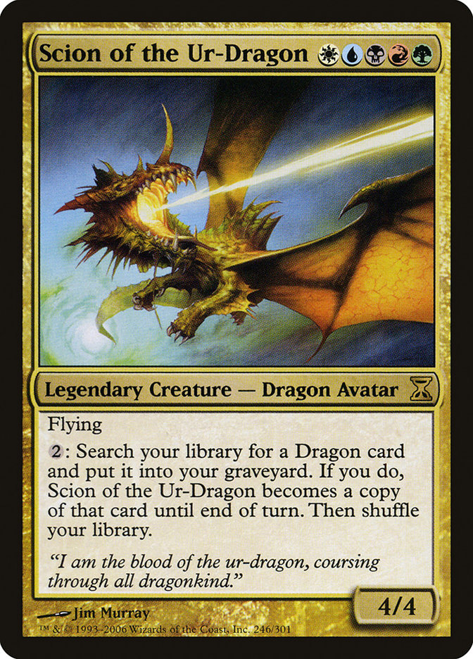Scion of the Ur-Dragon [Time Spiral] | L.A. Mood Comics and Games