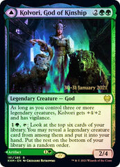 Kolvori, God of Kinship // The Ringhart Crest [Kaldheim Prerelease Promos] | L.A. Mood Comics and Games