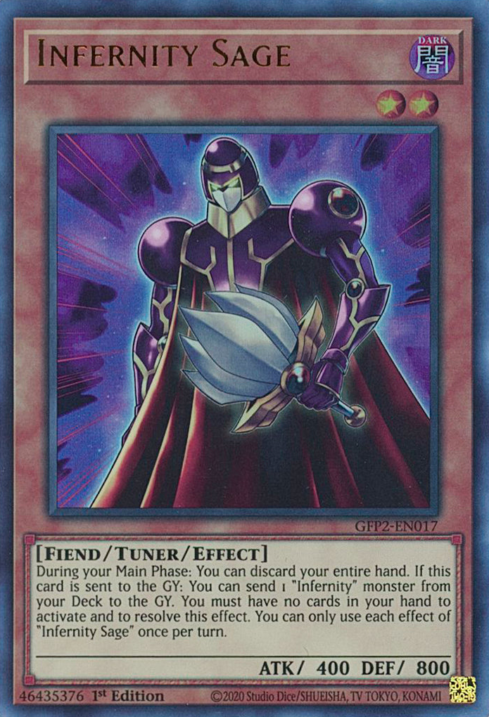 Infernity Sage [GFP2-EN017] Ultra Rare | L.A. Mood Comics and Games