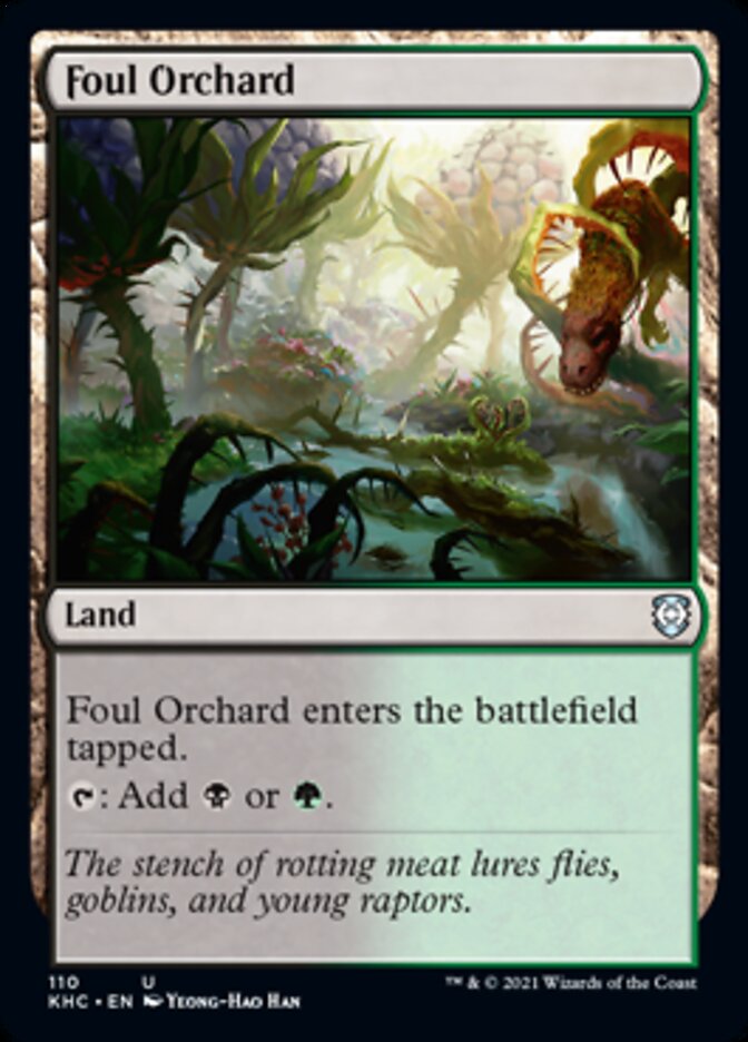 Foul Orchard [Kaldheim Commander] | L.A. Mood Comics and Games