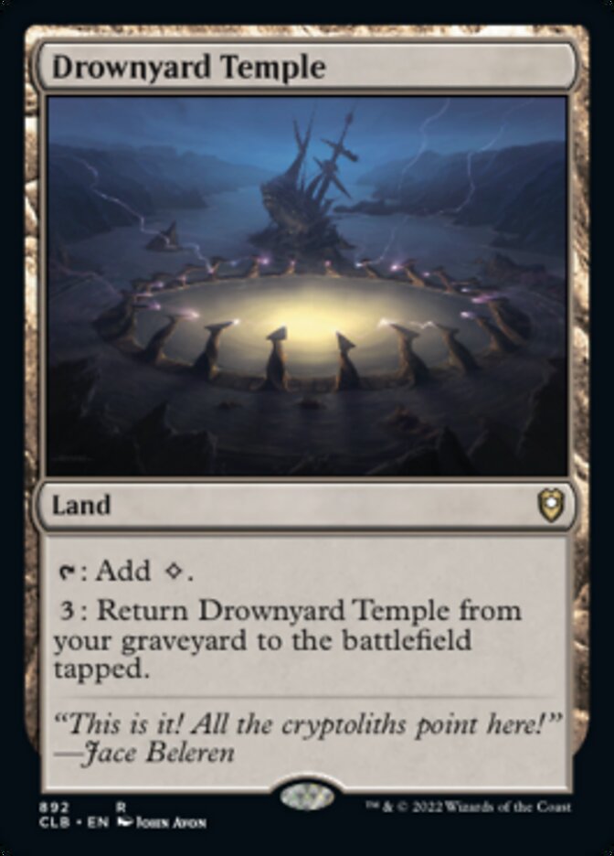 Drownyard Temple [Commander Legends: Battle for Baldur's Gate] | L.A. Mood Comics and Games