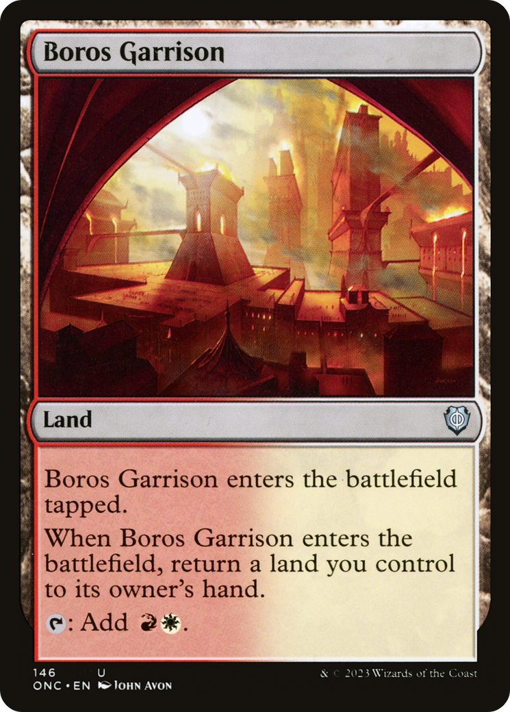Boros Garrison [Phyrexia: All Will Be One Commander] | L.A. Mood Comics and Games