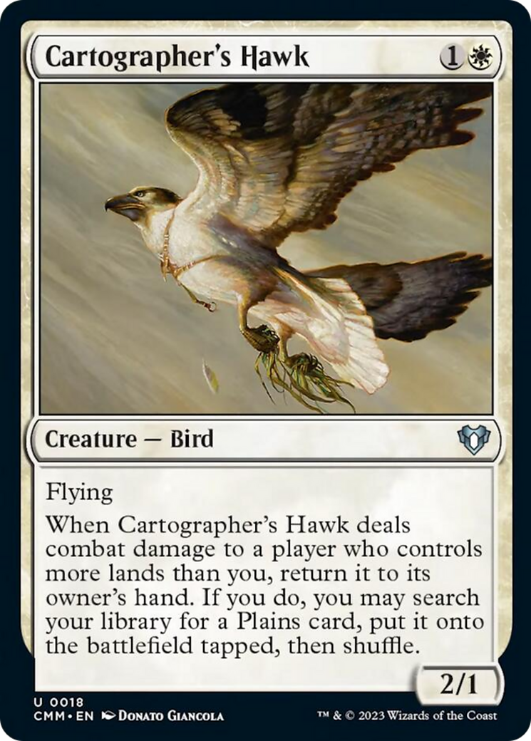 Cartographer's Hawk [Commander Masters] | L.A. Mood Comics and Games