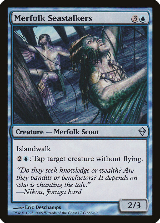 Merfolk Seastalkers [Zendikar] | L.A. Mood Comics and Games