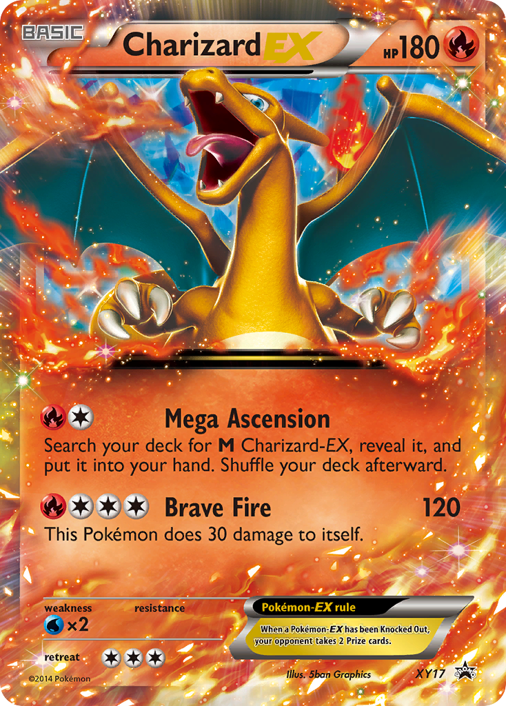 Charizard EX (XY17) [XY: Black Star Promos] | L.A. Mood Comics and Games