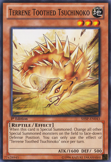 Terrene Toothed Tsuchinoko [SHSP-EN043] Common | L.A. Mood Comics and Games