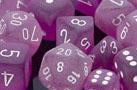 Chessex: D10 Frosted™ Dice Set | L.A. Mood Comics and Games