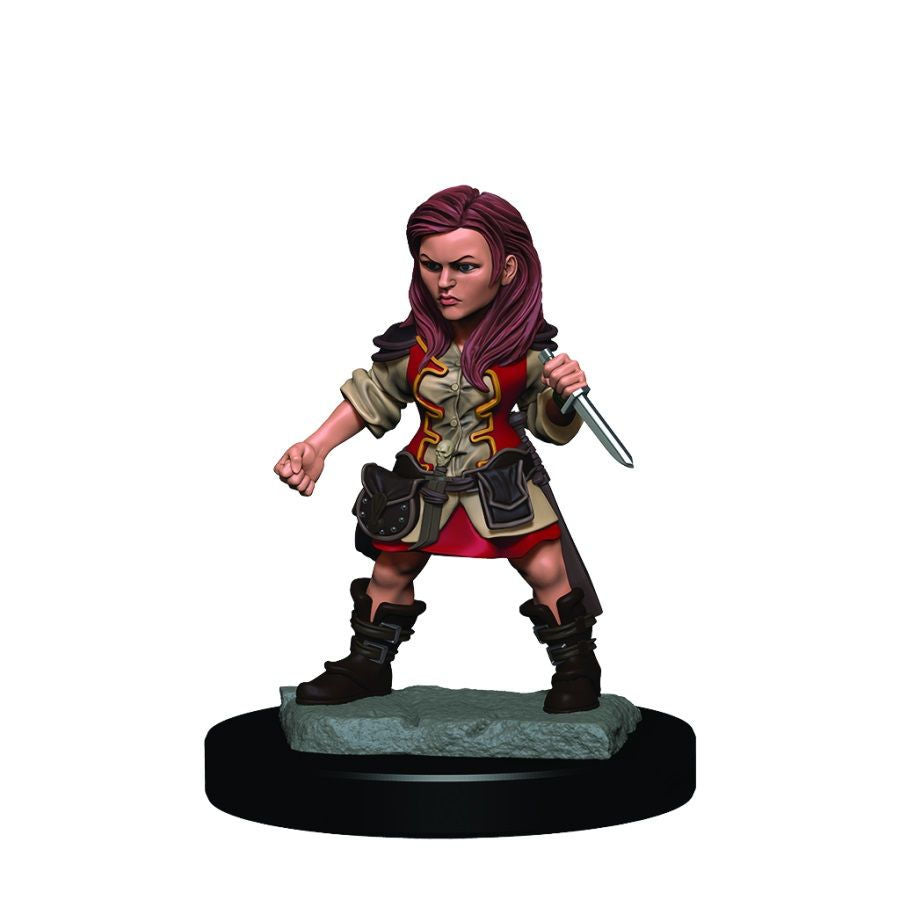 D&D Icons Premium Miniature - Female Halfling Rogue | L.A. Mood Comics and Games