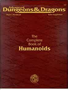 AD&D COMPLETE BOOK OF HUMANOIDS | L.A. Mood Comics and Games