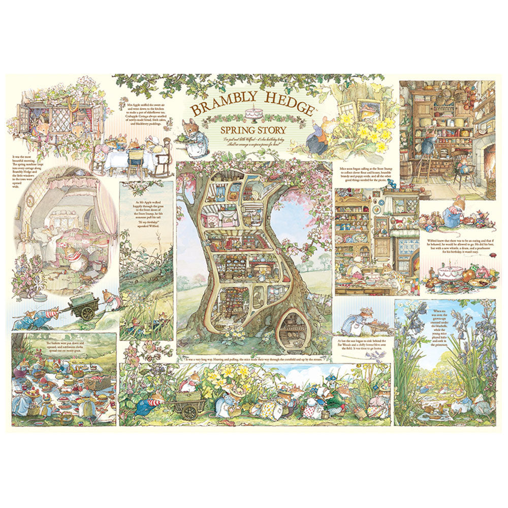 Puzzle 1000pc Brambly Hedge Spring Story | L.A. Mood Comics and Games