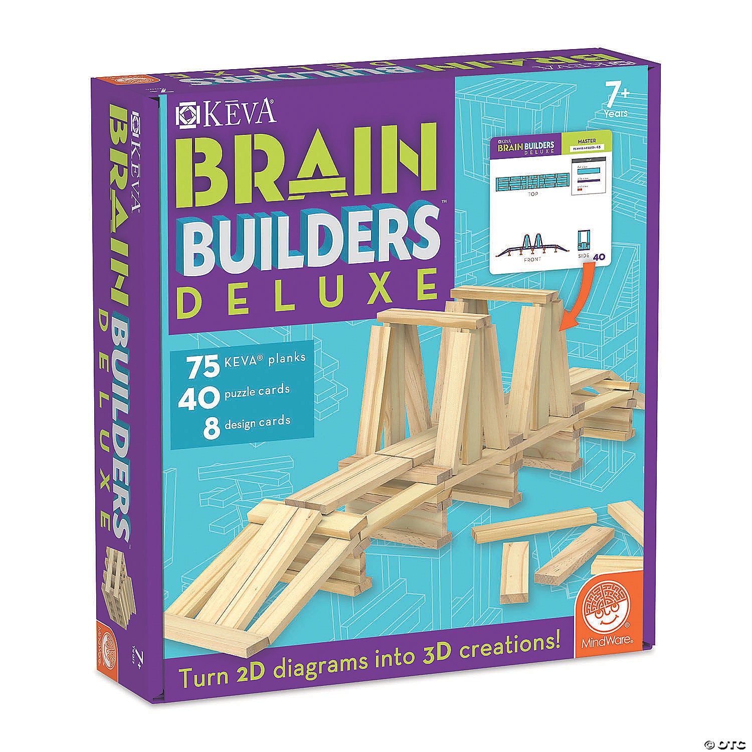 KEVA Brain Builders - Deluxe | L.A. Mood Comics and Games