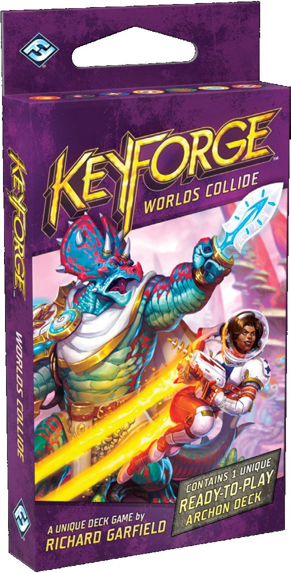 KeyForge Worlds Collide Deck | L.A. Mood Comics and Games