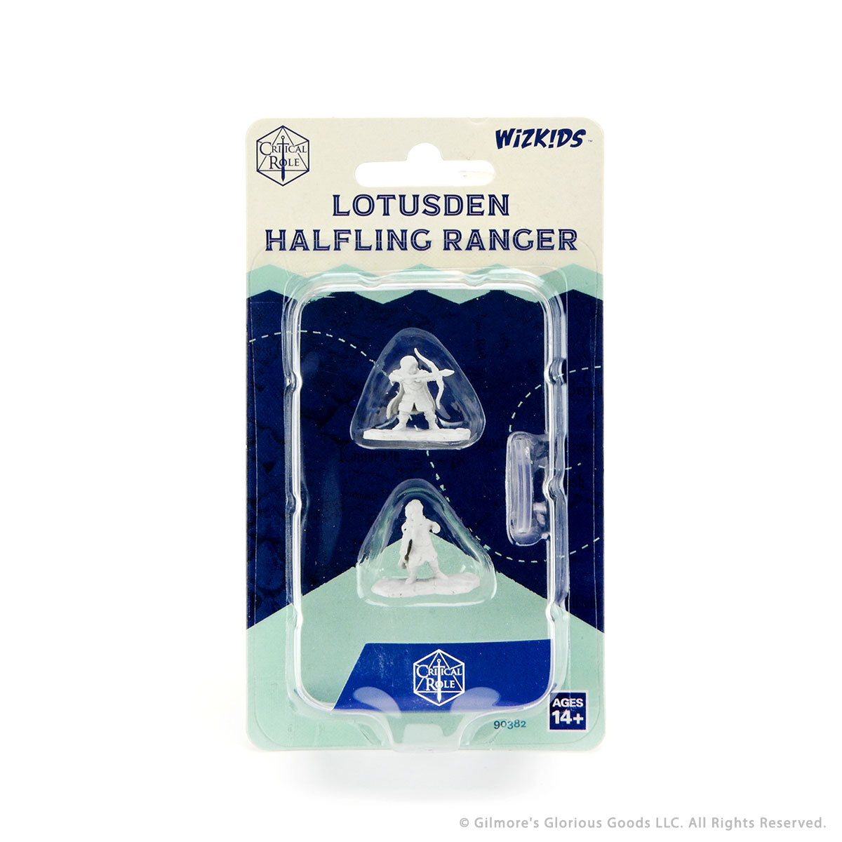 Critical Role Unpainted Miniatures Wave 1: Lotusden Halfling Ranger Male | L.A. Mood Comics and Games