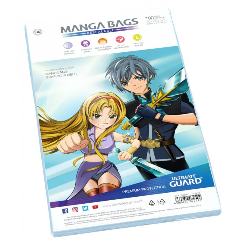 Manga Bags Resealable | L.A. Mood Comics and Games